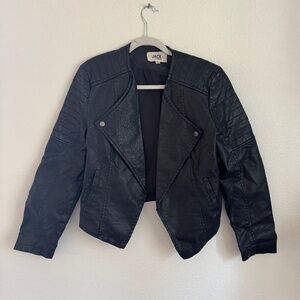 Jack by BB Dakota Black Leather Jacket
